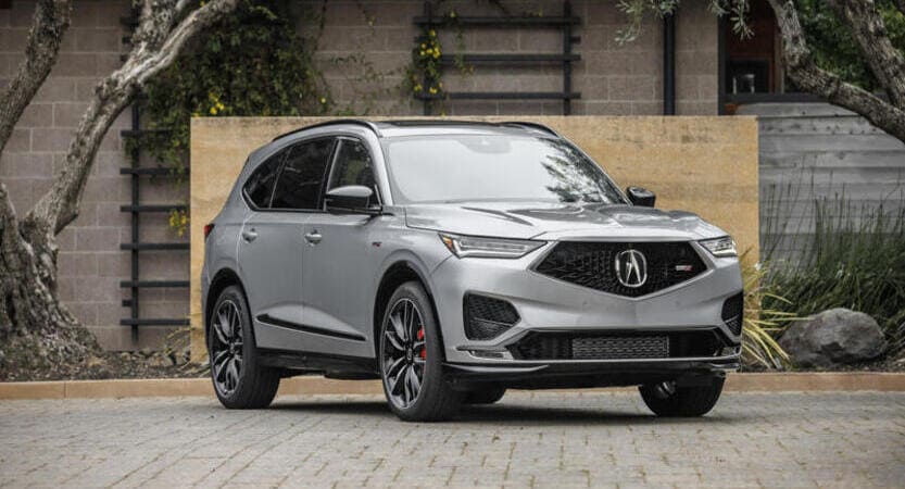 You are currently viewing Acura MDX. Lujo y reputación, pero sin cambios en el 2024.
