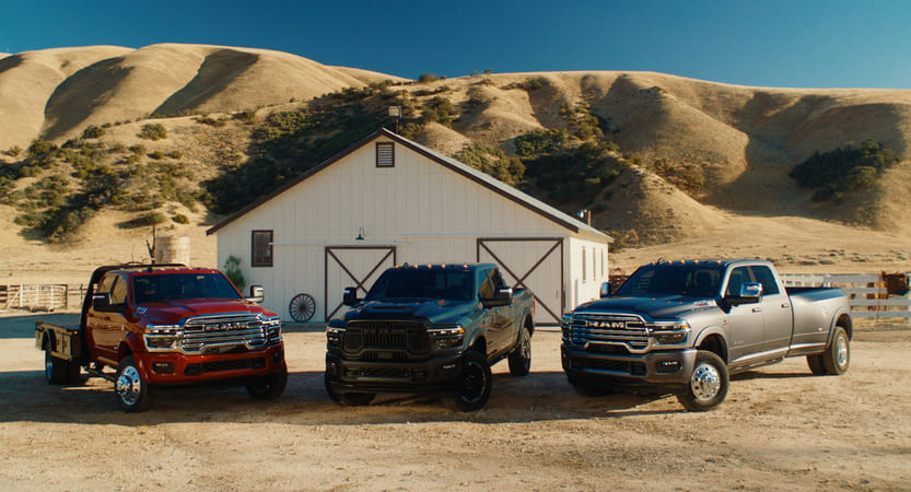 You are currently viewing Llegan las Ram 2500 y 3500 Heavy Duty 2025 con una capacidad excepcional, funciones de remolque mejoradas y tecnología vanguardista