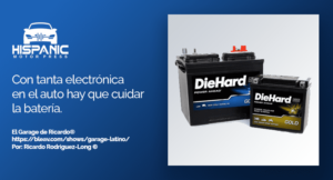 Read more about the article Con tanta electrónica en el auto hay que cuidar la batería.